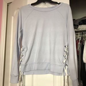 Aerie baby blue sweater